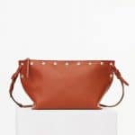 Celine Brick Natural Calfskin Small Studded Sailor Bag