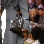 Celine Grey Puffer Oversized Clutch Bag - Spring 2016