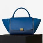 Celine Sea Smooth Calfskin Trapeze Medium Bag