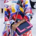 Chanel Blue/Pink/Grey Quilted Boy Flap Bag and Red Box Bag - Spring 2016