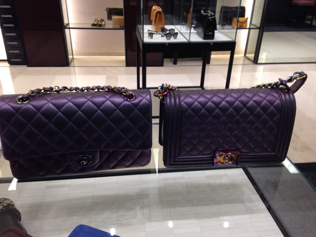 Chanel Shiny Calfskin Handbags and Small Leather Goods - Spotted Fashion