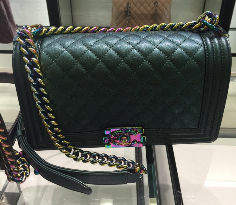 Chanel boy online rainbow price