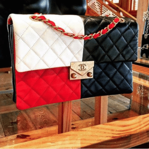 Chanel Red/Blue/White/Black Quilted Flap Bag - Cruise 2016