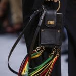 Chloe Black/Multicolor Tassled Nano Flap Bag - Spring 2016