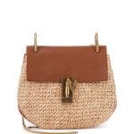 Chloe Natural Raffia Drew Small Bag