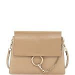 Chloe Tan Leather Faye Medium Bag