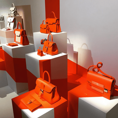 Delvaux Red Bags - Spring 2016