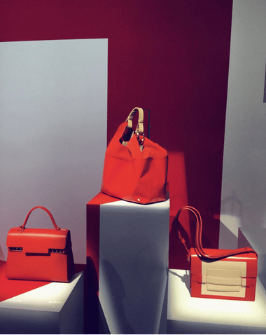 Delvaux Red Tempete / Hobo / Madame Bags - Spring 2016