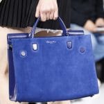 Dior Blue Suede Tote Bag - Spring 2016