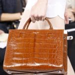 Dior Brown Crocodile Tote Bag - Spring 2016