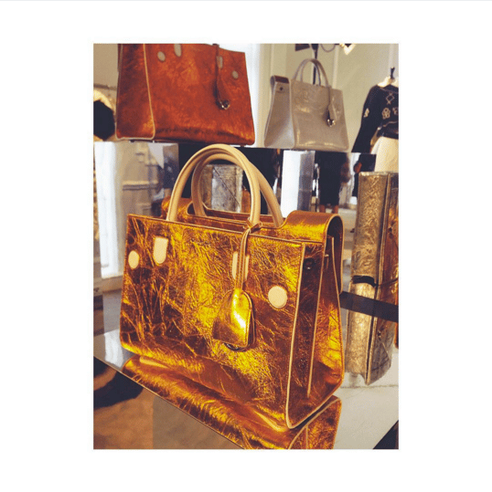 Dior Gold Diorever Tote Bag - Spring 2016
