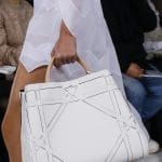 Dior White Large Tote Bag - Spring 2016