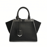 Fendi Black 3Jours Mini Tote Bag