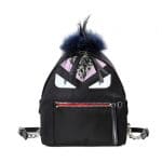 Fendi Black Mohawk Monster Backpack Bag