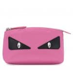 Fendi Pink Monster Eye Large Beauty Case Bag