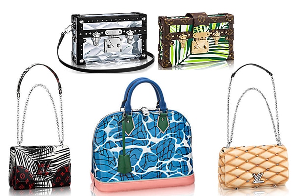 Louis Vuitton Cruise 2016 Bag Collection on featuring Palm Leaves - Spotted  Fashion