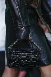 Louis Vuitton Black Crocodile Petite Malle Bag - Spring 2016