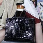 Louis Vuitton Black Crocodile Steamer Tote Bag - Spring 2016