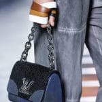 Louis Vuitton Black/Blue Galuchat Twist Bag - Spring 2016