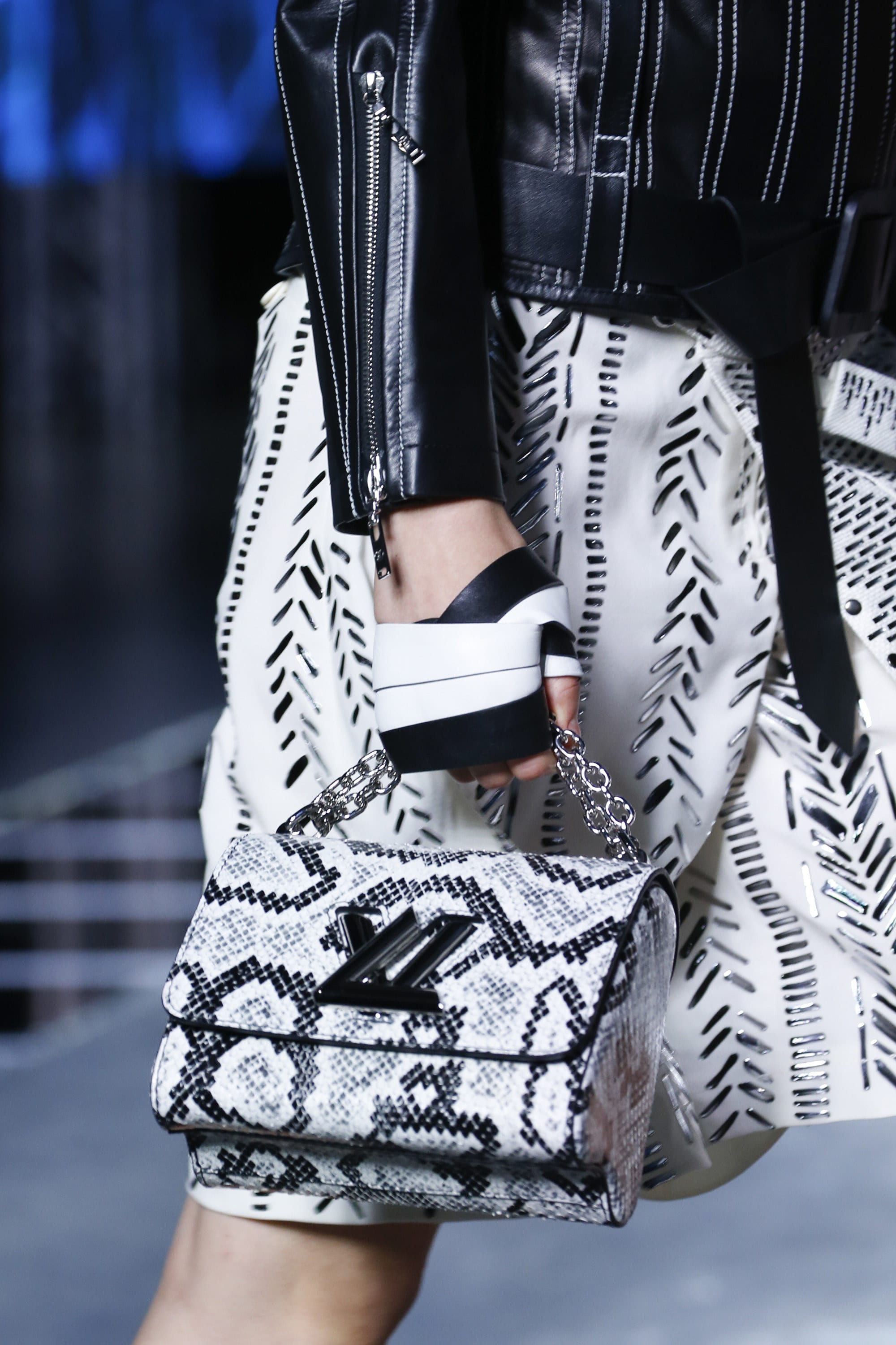 black white louis vuitton