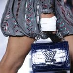 Louis Vuitton Blue Crocodile Twist Bag - Spring 2016