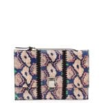 Proenza Schouler Multicolor Snakeskin Small Lunch Bag-on-a-Strap