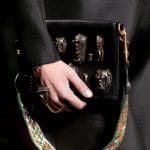 Valentino Black Embellished Flap Bag - Spring 2016