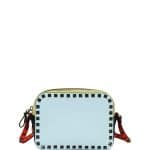 Valentino Blue/Yellow/Orange/Green Four-Color Camera Crossbody Bag