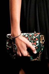 Valentino Green Hand-Painted Mini Flap Bag - Spring 2016