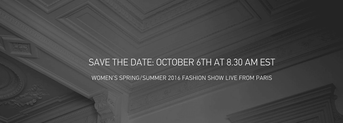 Valentino Livestream