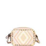 Valentino Multicolor Rockstud 1975 Camera Crossbody Bag