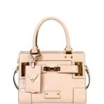 Valentino Taupe My Rockstud Mini Top-Handle Bag