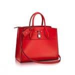 Louis Vuitton City Steamer MM Bag in Red