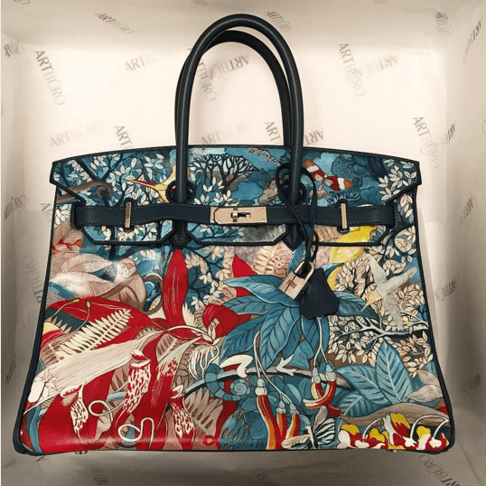 Custom Birkin Bag  CUSTOMIZE YOUR HERMES BIRKIN BAG WITH ART BURO