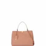 Balenciaga Rose Soft Leather Le Dix Satchel Bag