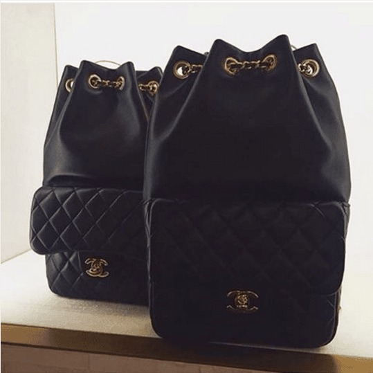 Shop CHANEL Women's Pink Backpacks