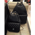 Chanel Black Backpack In Seoul Small and Large Bags