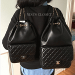 Chanel Black Backpack In Seoul Small and Large Bags 2