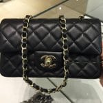 Chanel Black Classic Flap Small Bag - Cruise 2016