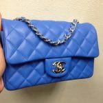 Chanel Blue Classic Flap Mini Bag 3 - Cruise 2016