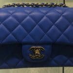 Chanel Blue Classic Flap Mini Bag - Cruise 2016