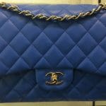 Chanel Blue Medium Classic Flap Bag - Cruise 2016