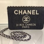 Chanel Dark Blue Deauville WOC Bag