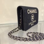 Chanel Dark Blue Deauville WOC Bag 2