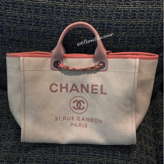 Chanel Deauville Canvas Tote Bag Reference Guide - Spotted Fashion