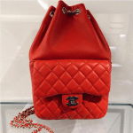 Chanel Red Backpack In Seoul Large Bag