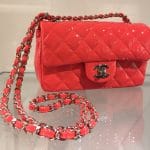Chanel Red Patent Classic Flap Extra MIni Bag 2 - Cruise 2016