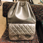 Chanel Silver Backpack In Seoul Large Bag