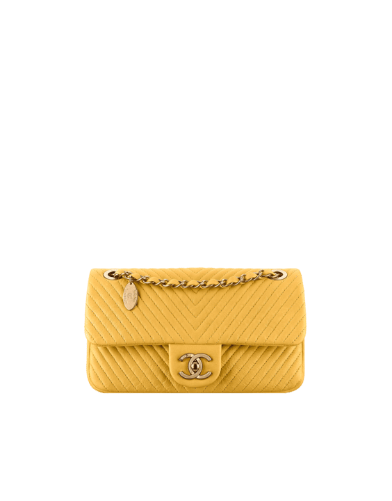 Chanel Surpique Chevron Flap Bag Reference Guide - Spotted Fashion