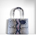 Dior Multicolor Hand-Painted Python Be Dior Small Bag